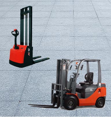 湖北叉車/武漢叉車案例:電動叉車/電動堆高車