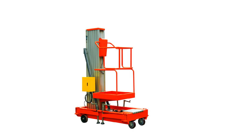 移動式單桅柱高空作業平臺_1