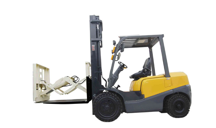 液壓式叉車屬具_推拉器_武漢中明工業設備